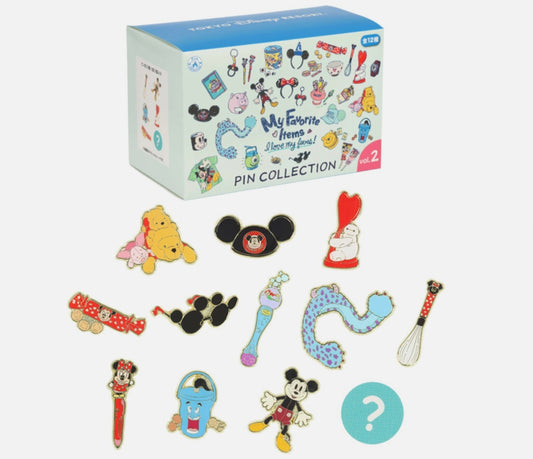 My Favorite Items Vol.2 Pin Set at Tokyo Disney Resort