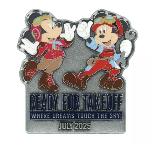 Ready for Takeoff - Where Dreams Touch the Sky! Pin at Tokyo DisneySea
