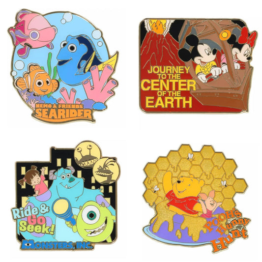 New Attraction Pins at Tokyo Disney Resort