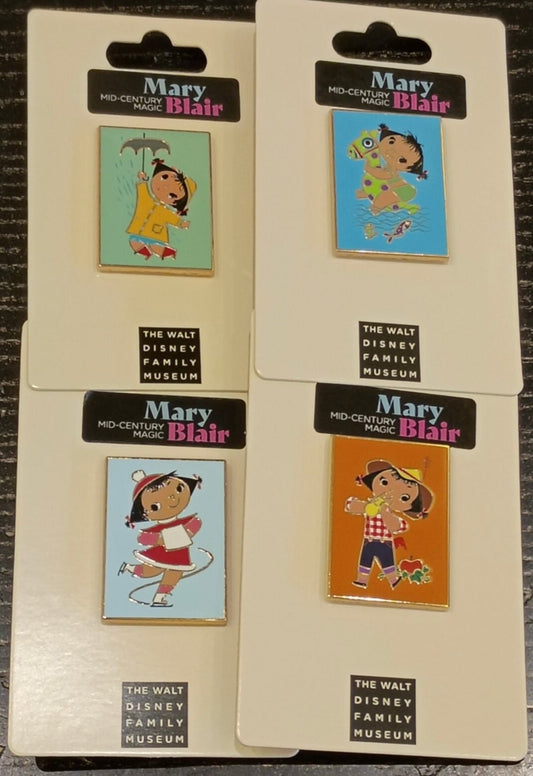 Mary Blair: Mid-Century Magic Pins at the Walt Disney Family Museum