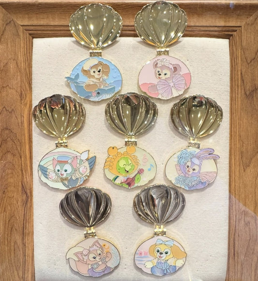 Summer 2025 Duffy & Friends Mystery Pin Set - Shanghai Disney Resort