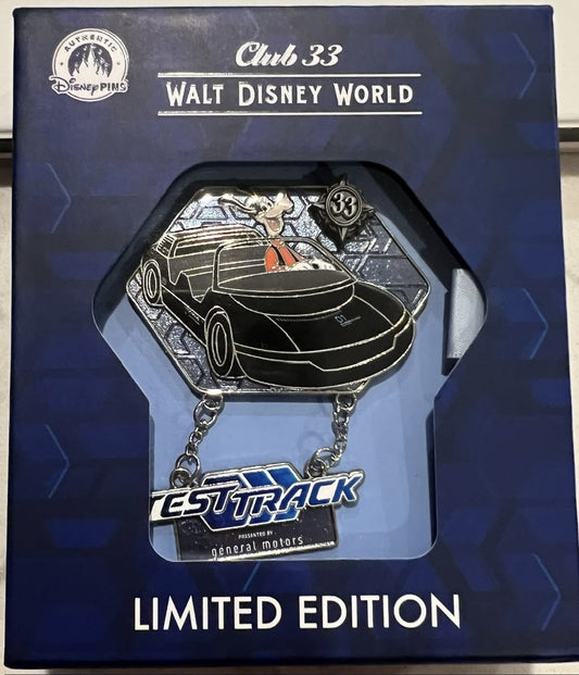 Goofy Test Track Club 33 Disney Pin