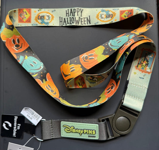 Halloween 2025 Reversible Lanyard at Disney Parks