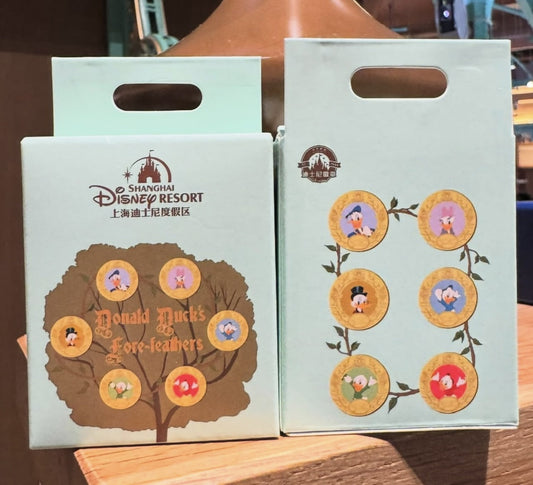 Donald Duck’s Fore-Feathers Mystery Pin Set at Shanghai Disney Resort