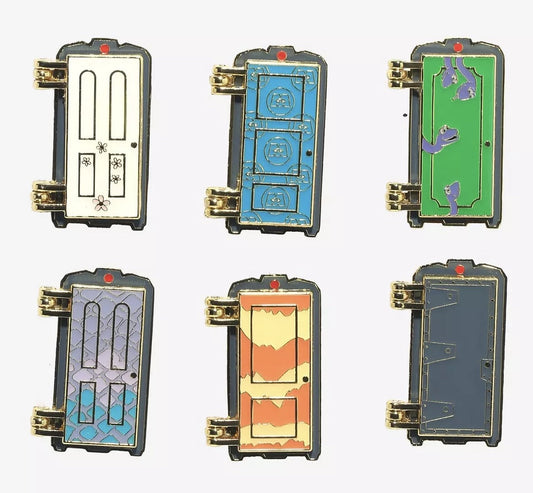 Disney Pixar Monsters, Inc. Door Blind Box Hinged Pin Set - BoxLunch