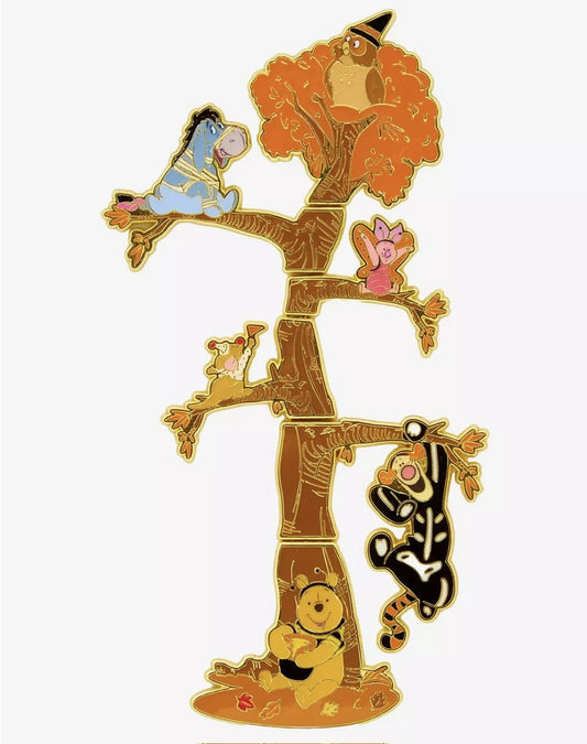 Winnie the Pooh Halloween Tree Blind Box Pin Set - BoxLunch