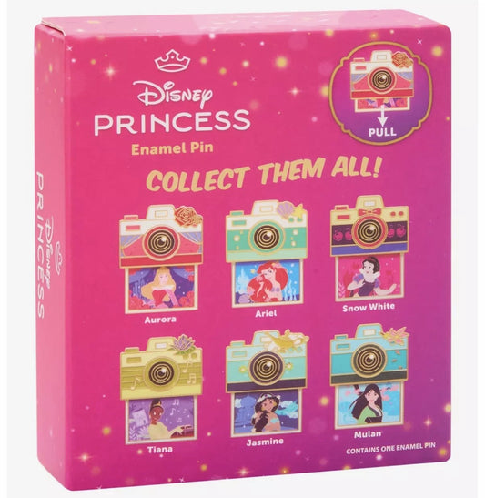 Disney Princess Camera Sliding Blind Box Pin Set at BoxLunch