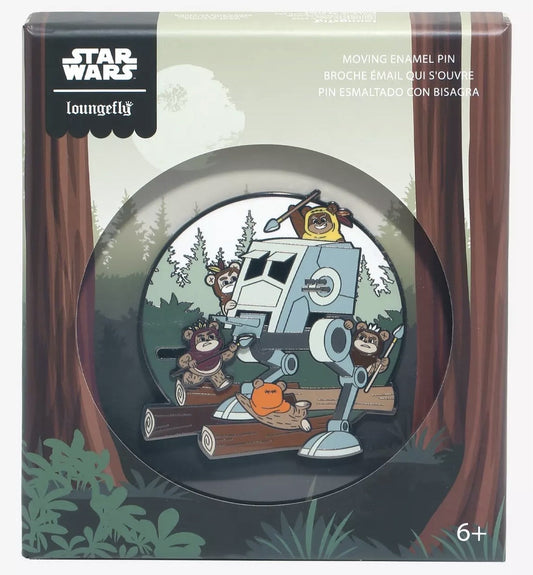 Star Wars Ewok Attack Moving Limited Edition Pin at BoxLunch