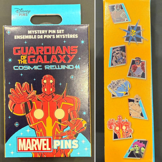 Guardians of the Galaxy: Cosmic Rewind Mystery Pin Set at EPCOT