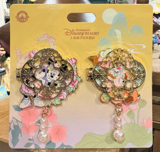 Mickey/Minnie & Chip n Dale Mid-Autumn Festival 2025 Pin Set