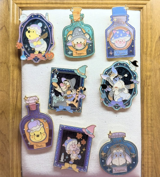 Winnie the Pooh Halloween Shanghai Mystery Pins
