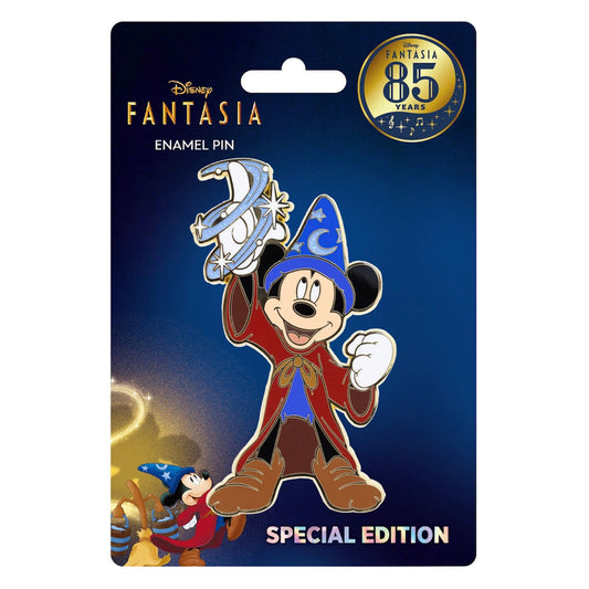 Fantasia 85th Anniversary Sorcerer's Spark Pin at Pink a la Mode