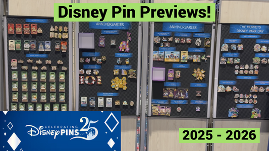 VIDEO: Pin Previews from 25 Years of Disney Pins 2025 Event