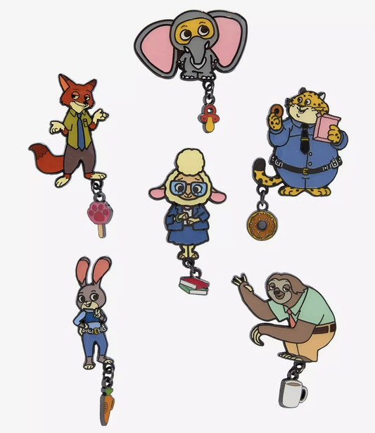 Zootopia Charmed Blind Box Pin Set - BoxLunch