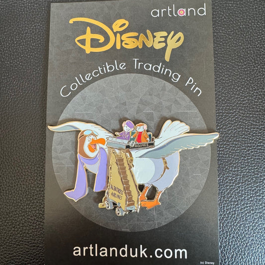 Albatross Airlines ArtLand Disney Pin
