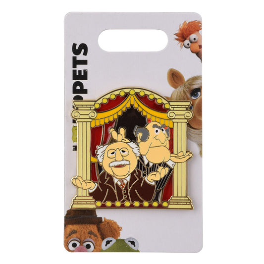 Statler and Waldorf - The Muppets Stained Glass Pin