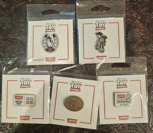 Levi's x Toy Story Disney Pin Releases