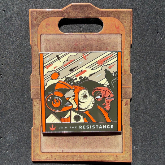Join the Resistance Star Wars Galaxy’s Edge Pin
