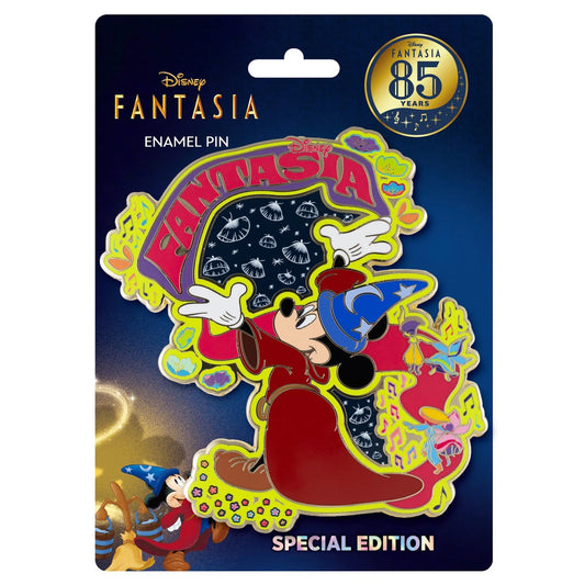 Fantasia Starry Spellbound Sorcerer Pin at Pink a la Mode