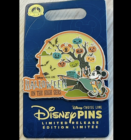 Halloween on the High Seas 2025 Disney Cruise Line Pin