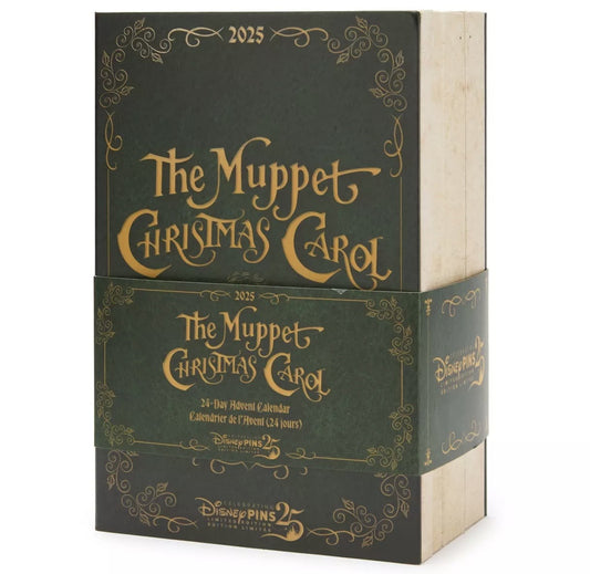 The Muppet Christmas Carol 24-Day Advent Calendar 2025 Mystery Pin Set at Disney Store