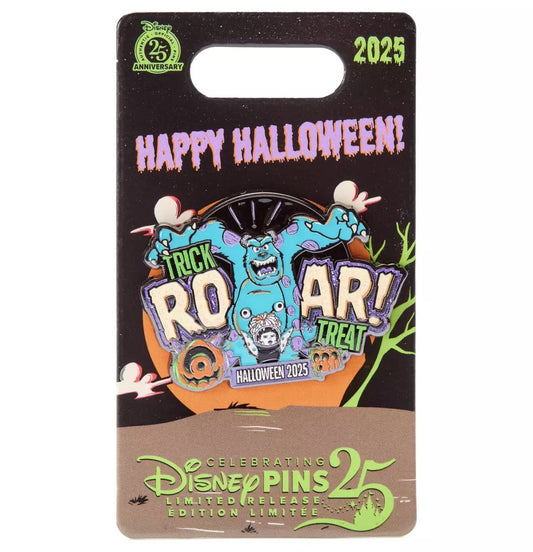 Monsters, Inc. Halloween 2025 Pin at Disney Store