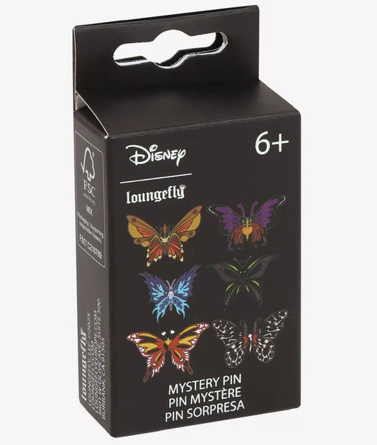 Disney Villains Butterfly Blind Box Pin Set at Hot Topic