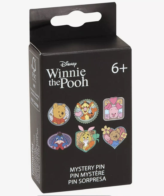 Winnie The Pooh Baby Patchwork Blind Box Pin Set at Hot Topic
