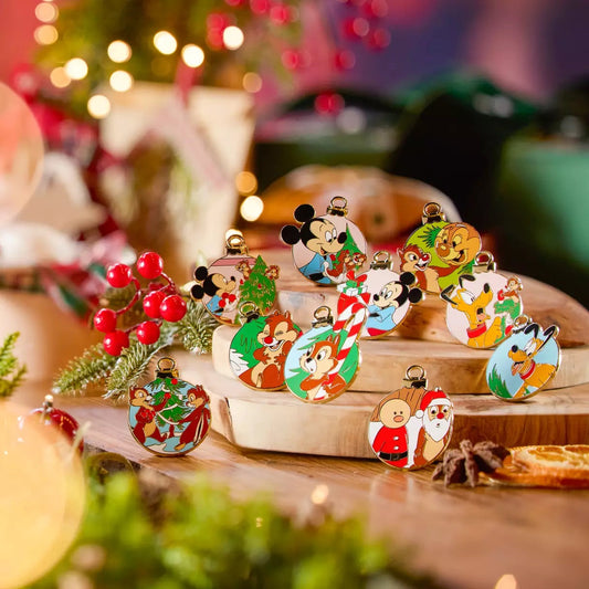 Pluto's Christmas Tree Mystery Pin Set at Disney Store