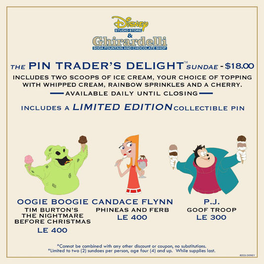 Oogie Boogie, Candace Flynn & P.J. Pin Trader’s Delight – November 24, 2025