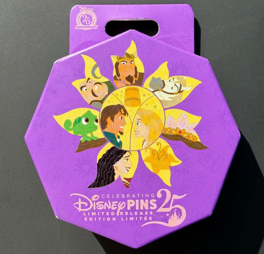 Tangled 15th Anniversary Mystery Disney Pin Set
