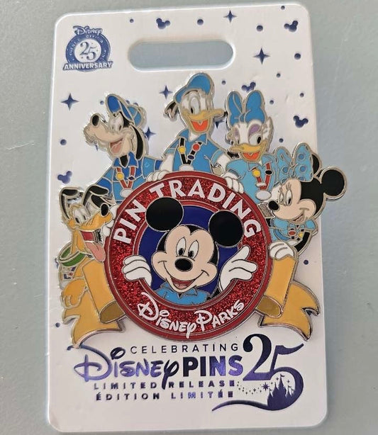 Disney Pin Trading 25th Anniversary Grand Finale Pin