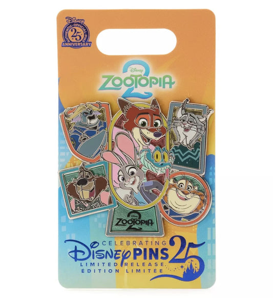Zootopia 2 Cast Disney Pin