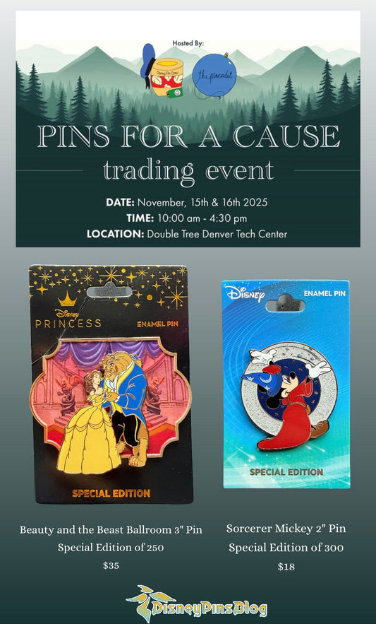 Disney Pins Blog Releases at Pins for a Cause Trading Event in Denver