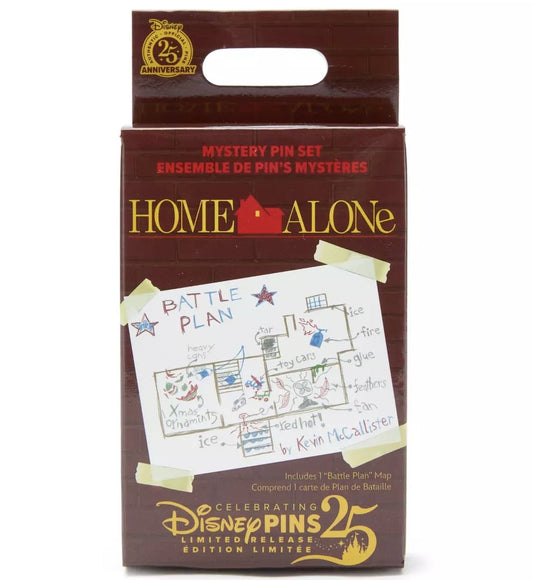 Home Alone Mystery Pin Set at Disney Store