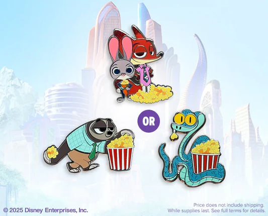 Zootopia 2 Pandango Pin Bundle
