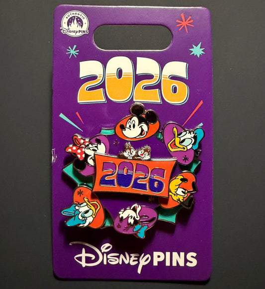 Disney Parks 2026 Spinner Pin