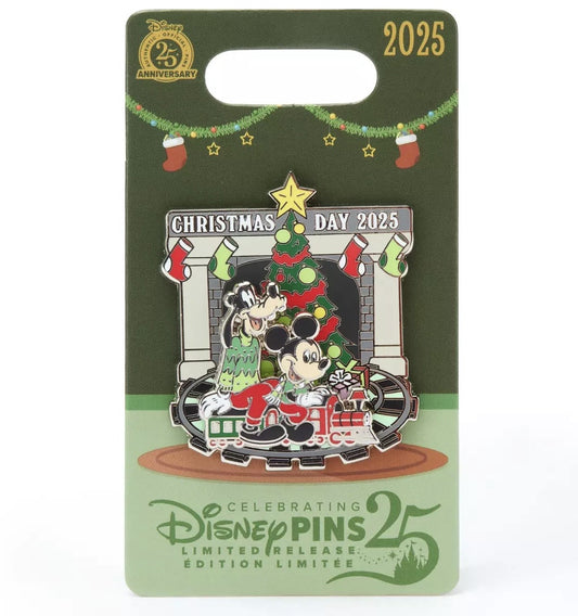 Mickey Mouse and Goofy Christmas Day 2025 at Disney Store