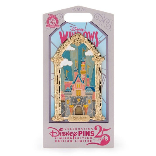 Sleeping Beauty Castle Windows of Attraction Pin at Disney Store