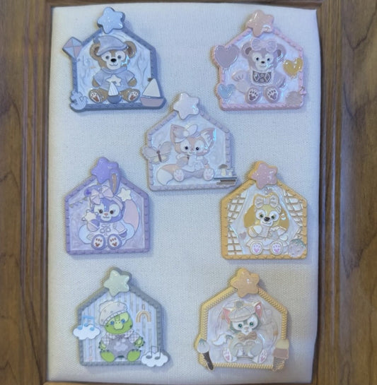 Duffy & Friends Little Companions Mystery Pin Set - Shanghai Disney Resort