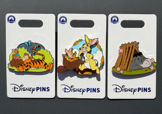 New Winnie the Pooh Open Edition Pins at Disney Parks