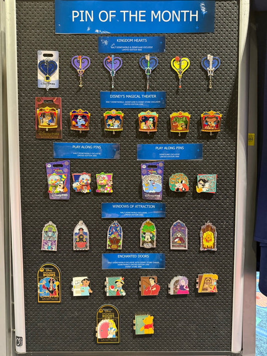 2026 Monthly Disney Pin Series