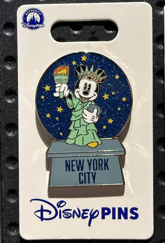 Minnie Mouse Statue of Liberty New York City Disney Pin 2026