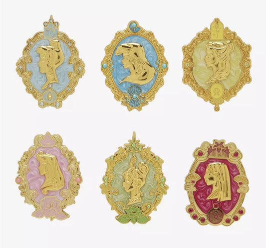 Disney Princess Brooch Blind Box Pin Set at BoxLunch