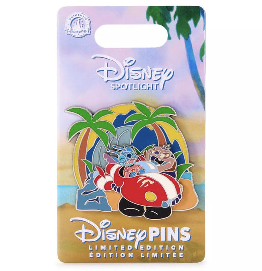 Stitch and Jumba Jookiba Limited Edition Pin at Disney Store