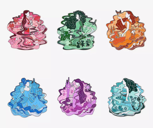 Disney Princess Scenic Blind Box Pin Set - BoxLunch