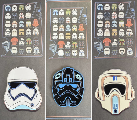 Star Wars Helmet Series 3 ArtLand Pins