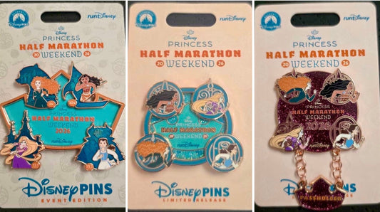 Disney Princess Half Marathon Weekend 2026 Pins