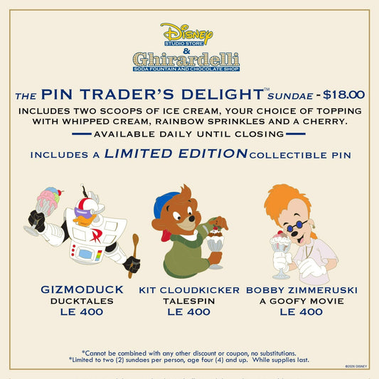Gizmoduck, Kit Cloudkicker & Bobby Zimmeruski Pin Trader’s Delight – February 26, 2026
