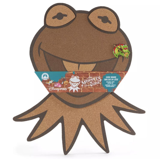 The Muppets Cork Board with Kermit Pin